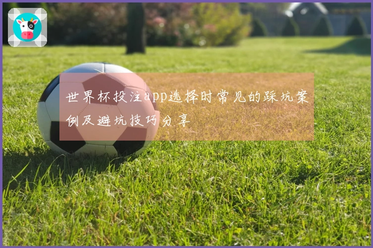 世界杯投注app选择时常见的踩坑案例及避坑技巧分享