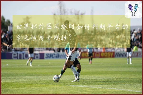 世界杯外围买球时如何判断平台的合法性与合规性?